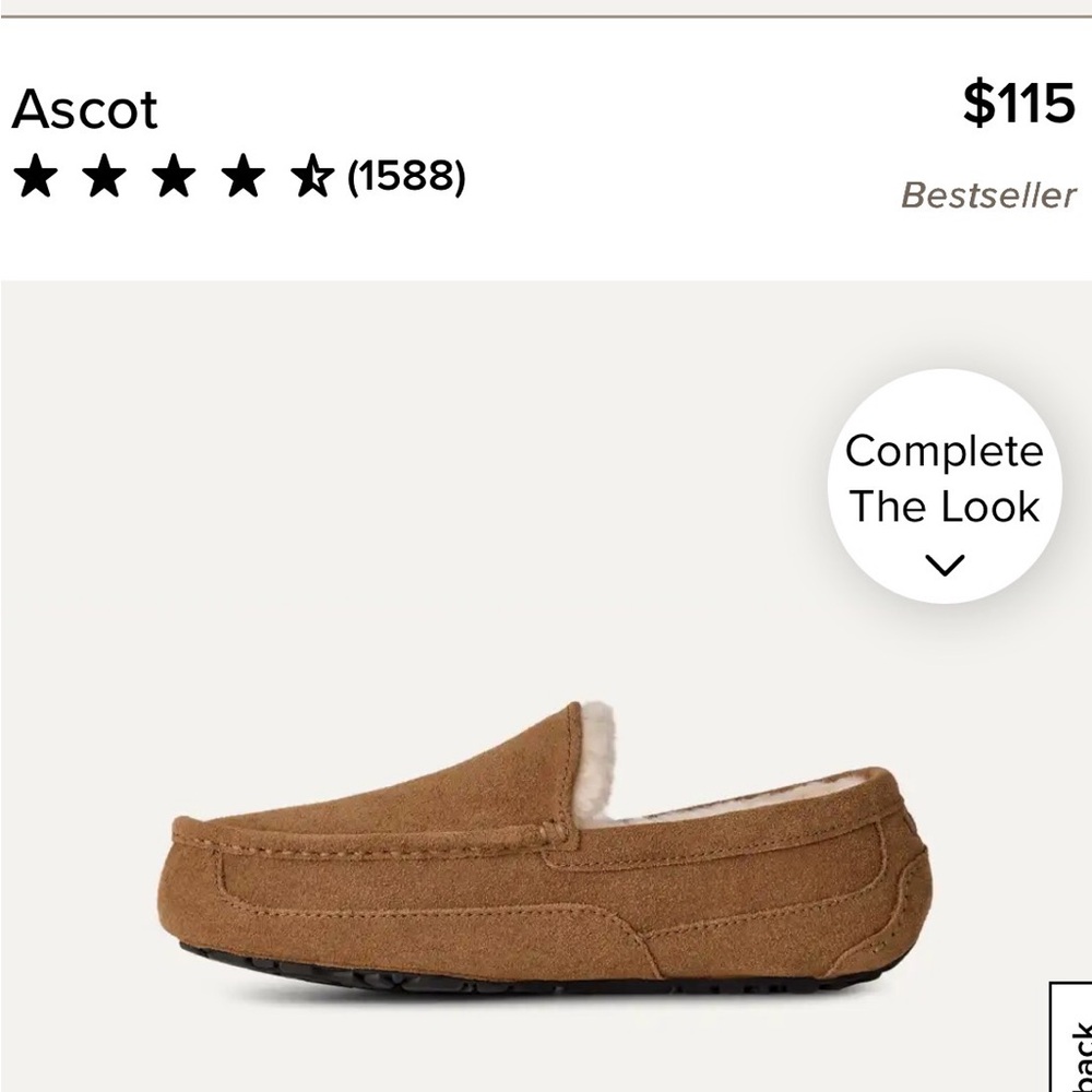 UGG Men’s Ascot Slipper